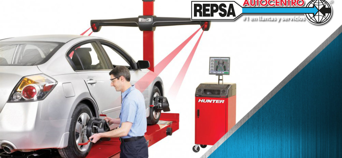 Alineacion del vehiculo-Repsa