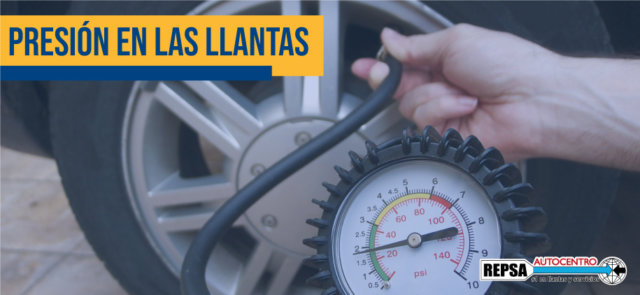 presión de las llantas