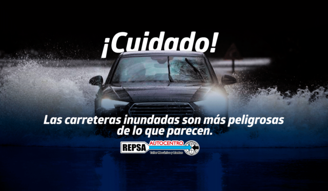 carreteras inundadas