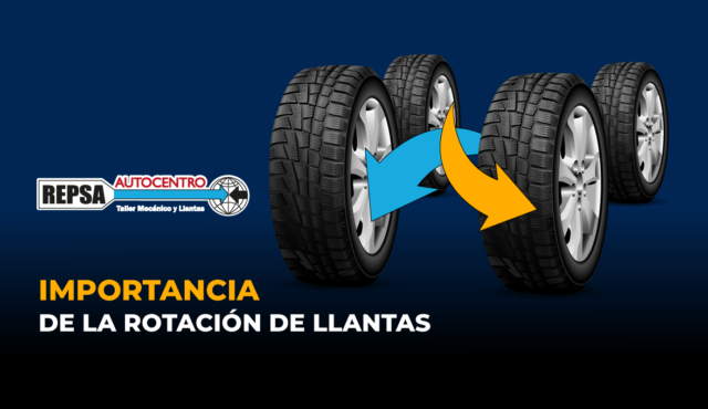 Importancia de la rotación de llantas