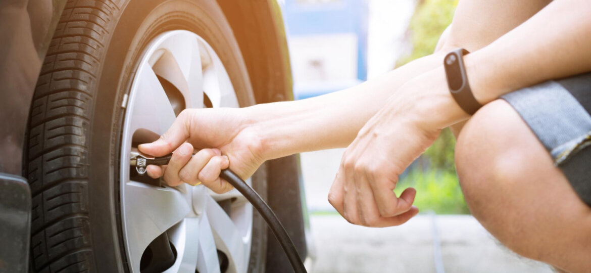 llantas con baja presión